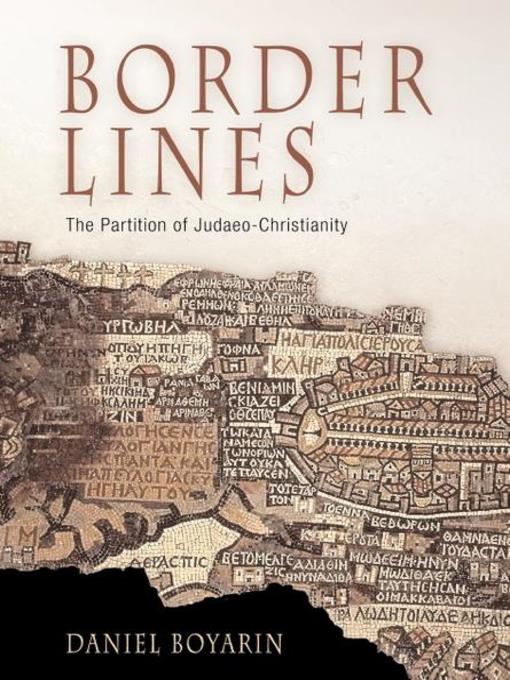 Title details for Border Lines by Daniel Boyarin - Available